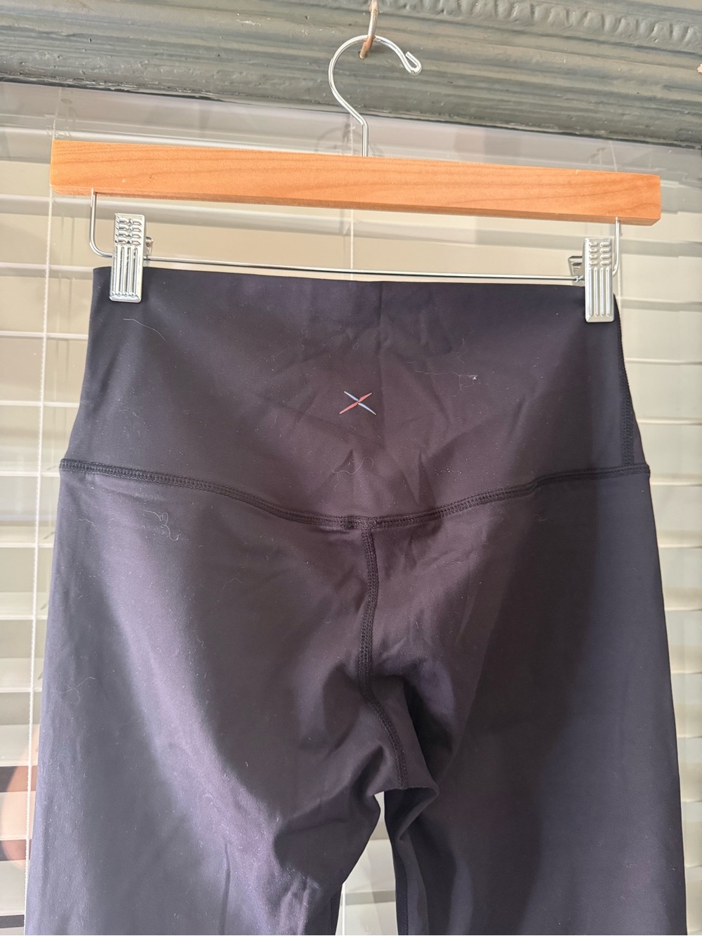 CRS Cross Black High-Waist Ice Skating Leggings - Picture 5 of 6